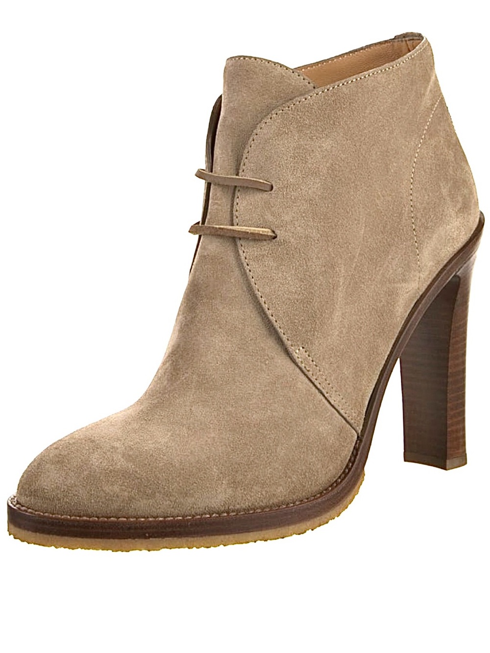 Ralph Lauren Collection Jaylen Greige Calf-Suede Bootie 40B EU/10B US NIB - Picture 7 of 16